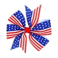 thumbnail image 2 of geerera Patriotic American Flag Bow Decorations, 4th of July Ribbon Bows, Stars & Stripes Bows for Independence Day, Flower Bouquet, Gift Wrapping, Party Supplies, 2 of 6