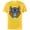 Yellow, variant on Disney Stitch Bat Halloween Costume - Short Sleeve Cotton T-Shirt for Adults - Customized-Royal Heather