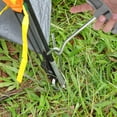 thumbnail image 4 of 3 Pieces Tent Peg Ground Hook Pullers Tent Peg Nail Puller Tool Peg Puller Extractor Tent Stakes With Hook Extractor Remover Tent Accessories With Pla, 4 of 5