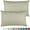 Sage Olive Green, variant on Empyrean Bedding Set of 2 Pillow Cases, King Pillowcase Premium Microfiber, King Size 20"X40" Silver Light Gray