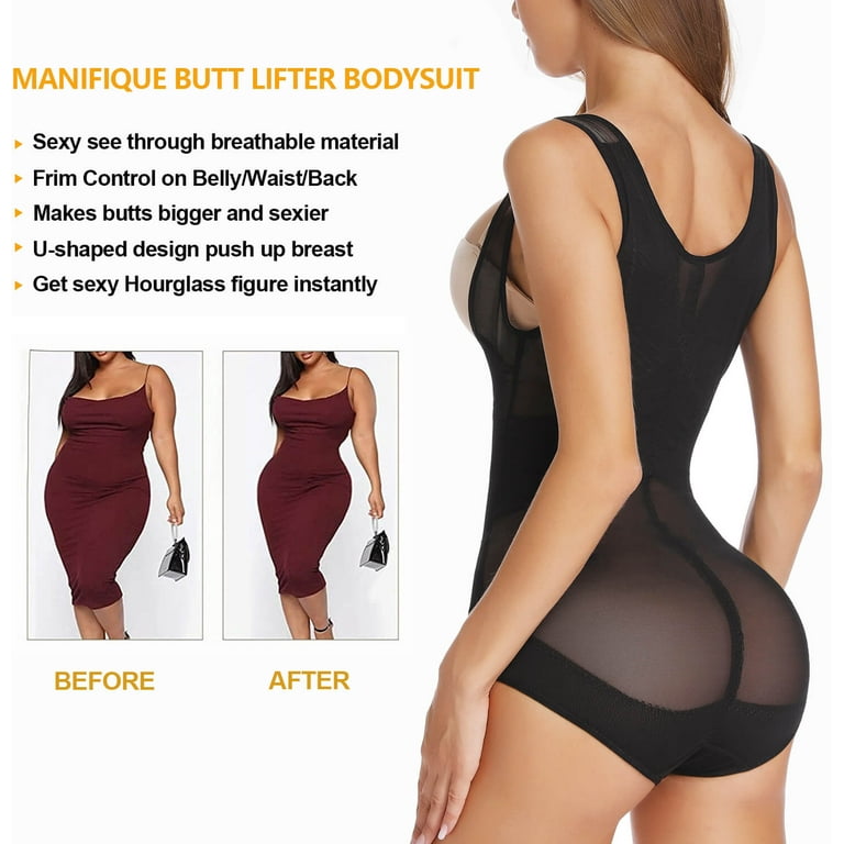 MISS MOLY Waist Trainer Shapewear Thong Bodysuits for Women Tummy Control  Butt Lifter Stomach Body Shaper Slimming Girdles 