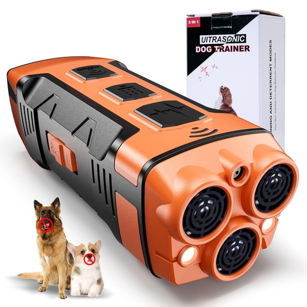Dispositivo ultrasónico Fussion para disuadir ladridos de perros con un alcance de 10 m