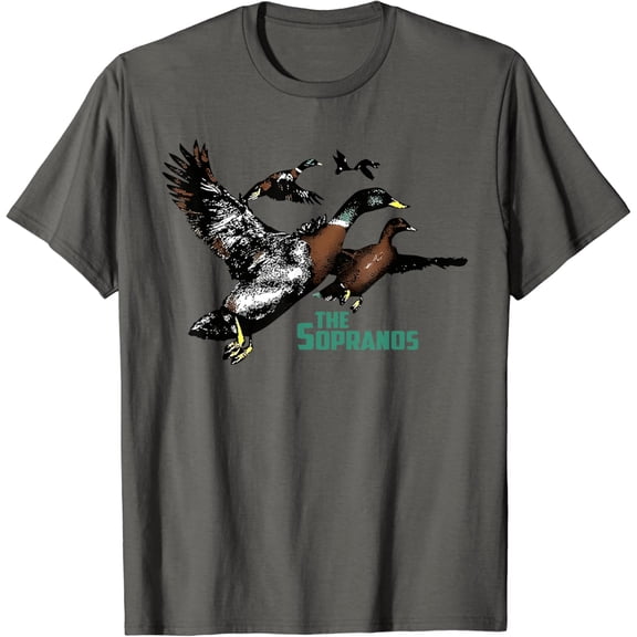 Ducks The Sopranos Do You Feel Depressed The Duck Left I T-Shirt