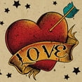 thumbnail image 2 of BoMo 12x12 White Modern Wood Framed Museum Art Print Titled - Love Child, 2 of 4