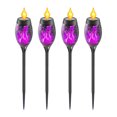 thumbnail image 1 of Parpadeante Antorcha 12LED Llama Solar S Lámparas Césped Impermeables para Exteriores, 1 of 9