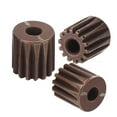 thumbnail image 3 of NestledNature 3PCS Red 3.175mm 14T Motor Gear For 1/10 RC Car Brushless Brushed Motor, 3 of 8