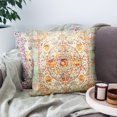 thumbnail image 2 of Throw Pillow Cover 18"x18" Boho, Vintage Persian Pillow Cover Ethnic Decorative Pillow Cases Home Outdoor Square Green Pillowcase for Bed Sofa Couch, 2 of 6