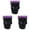 Black*3, variant on Xyadri Halloween Shot Glasses Glowing Shot Glasses | Light Up Cups Plastic Cups Reusable for Juice Coffee Drinking Small Wine Cup Set for House Parties Birthdays