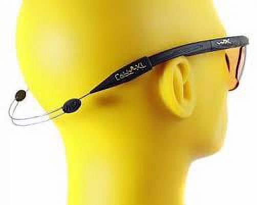 Cablz Eyewear Retainer, Zipz, Silver/clear, ZipzC - Walmart.com