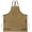 Brown, variant on Chef Apron for Men Women Canvas Aprons with 3 Pockets Cross Back Resistant Work Apron for Cooking
