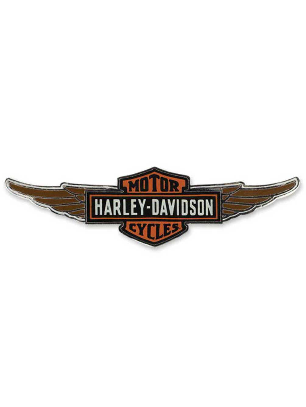 Harley Davidson Vintage Bar & Shield Logo Enamel Pin Badge 
