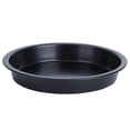 thumbnail image 3 of Uadme Plateau à pizza antiadhésif, plateau de cuisson rond en acier au carbone noir épaississant pour four à pizza plat de cuisson commercial pour faire des pizzas tartes gâteaux pain(6inch), 3 of 8
