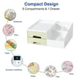 thumbnail image 5 of Desk Organizer with Office Workspace Drawer Organizers Desktop Holder Plastic Stationery, 5 of 5