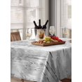 thumbnail image 6 of Contemporary Grey Tree Table Cloth, Abstract Art Oil Paiting Waterproof Tablecloth for Rectangle Tables, Reusable Washable Fabric Table Cover for Restaurant Kitchen Dining Tables 52"x70", 6 of 6