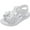 Beige, variant on Meresysid Toddler Kids Girls Summer New Princess Shoes Bow Open-toe Rhinestone Beach Sandals Beige