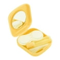 thumbnail image 2 of Unique Bargains 1 Set Contact Lens Case Solid Color Lens Storage Case Yellow, 2 of 5