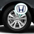 thumbnail image 5 of IPG Compatible with Accord Civic Element CRV CRZ JDM Center Cap Overlay Wheel Tire Decals Stickers (Logo: 2" / Center Cap:2.25") (4 Units) Personalize Your Vehicle (Navy Blue), 5 of 6