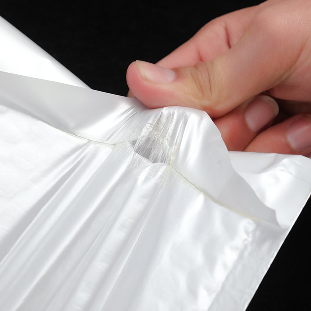25/50/100Pc Poly Bubble Mailers Shipping Padded Envelopes Self Seal White All Size