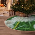 thumbnail image 5 of Lukts Dandelion Flower In The Meadow Print Color Life Christmas Tree Skirt, Winter Holiday Tree Mat Decoration ,Can be Used as A Shawl-36", 5 of 6