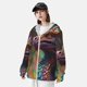 thumbnail image 3 of Fotbe Rainbow Scales Fantasy Dragon Chaqueta con Protección Solar UPF 50+ para Hombre y Mujer, Camisa con Capucha y Bolsillos-3X-Large, 3 of 7