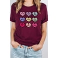 thumbnail image 2 of Valentine Heart Candy PLUS SIZE Graphic Tee T-Shirt, 2 of 11
