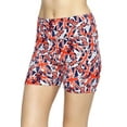thumbnail image 3 of ToBeInStyle Women's Floral Print Mini Shorts, 3 of 5