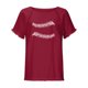 thumbnail image 4 of Camiseta de manga corta estampada casual para mujer OAVQHLG3B Store  lin121212, 4 of 5