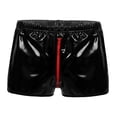 thumbnail image 3 of Bragas De Charol Lencería Para Hombre Bikini Traje De Baño Calzoncillos Shiny Open XL Sunnimix pantalones cortos para hombre, 3 of 6