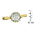 thumbnail image 2 of Liberty Nickel Goldtone Tie Clip, 2 of 3
