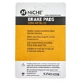 thumbnail image 2 of Niche Front Brake Pad Set for KTM 390 Duke Semi-Metallic 519-KPA2478D, 2 of 5