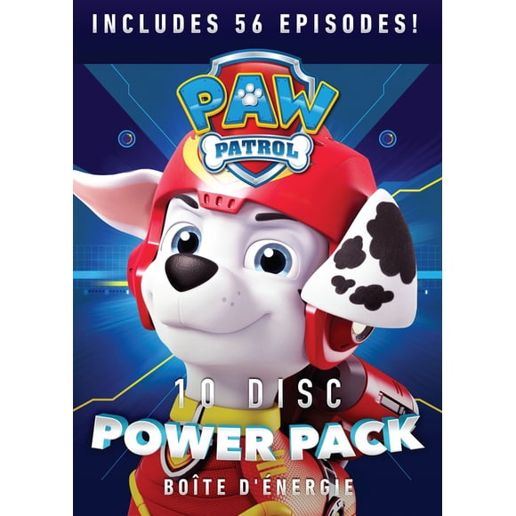 PAW Patrol: 10 Disc Power Pack (Boîte D'Énergie) (Bilingue)