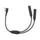 thumbnail image 1 of Adaptador de Radio Walkie Talkie con puerto K de 2 pines macho a U 174/U, Cable de extensión, adaptador de auriculares de repuesto para Baofeng, 1 of 5