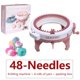 thumbnail image 1 of 22/40/48needle Handmade Knitting Machine Cylinder Wool Loom Scarf Sweater Hat Socks Adult Children Lazy Artifact Christmas Gift, 1 of 4