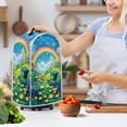 thumbnail image 3 of HELLHERO There is only one dust cover Blender Cover with Kitchen Appliance Protections Polyester Kitchen Blender Dust Covers, Rainbow Clover Field, 3 of 6