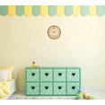 thumbnail image 4 of Reloj de pared para niños, decorativo y silencioso, para cocina, sala de estar, dormitorio, habitación para niños (blanco, 30cm / 12 & quot;) Feliz Sencillez, 4 of 4