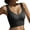 Black, variant on Akiihool Everyday Bras Women's Pure Comfort Wireless Lace Longline Bralette, Lightly Lined Convertible Bra (Black,6XL)