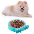 thumbnail image 5 of ZHAOCHENG Cuenco para perros con forma de jaula, de acero inoxidable extraíble, para colgar en la jaula de mascotas, comedero para agua y comida para perros, gatos, conejos y cachorros, 5 of 5