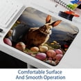 thumbnail image 6 of Easter Printed Gaming Mousepad Desk Pad, Square 8.3x9.8 Inch Non-Slip Rubber Bottom Mouse Mat for Office and Gaming, 6 of 6