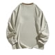 thumbnail image 5 of Kalauyu Men's Casual Striped Shirts Crewneck Long Sleeve Basic T-Shirt Basic Daily Work Stripe Tee Tops, 5 of 7