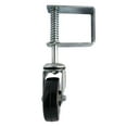 thumbnail image 2 of HILABEE Roue de Portail en Caoutchouc 4 Pouces Ressort Pivotant Roulette Capacité de Charge 60kg Outils, 2 of 9