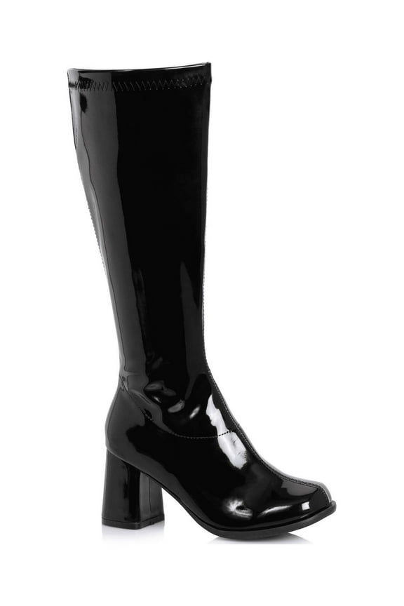 Women's Black Wide Width Gogo Boots