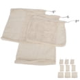 thumbnail image 4 of Bolsas de almacenamiento de malla de algodón Ticfox Reutilizables y lavables 9 unidades 60_x_180_cm, 4 of 14