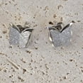 thumbnail image 3 of LAPRECIEUZ DE ARTHES JEWELRY White Gold Filled Stainless Steel Set of Butterfly Necklace and Earrings for Women 18", 3 of 8