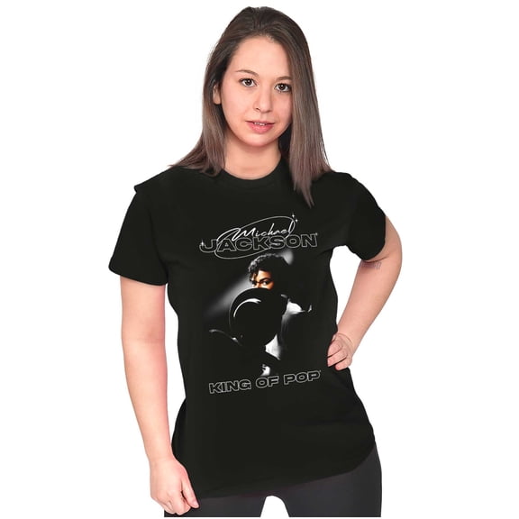 Michael Jackson Smooth Criminal Womens Slim Fit Graphic Tee Brisco Brands S