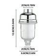 thumbnail image 3 of Neorosiri Water Heater Pre-Filter,316 Stainless Steel 40 Micron,Sediment Removal,High Temperature Resistant,Water Supply Protection, 3 of 5
