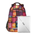 thumbnail image 7 of FORMRS Kids School Backpack Elementary Student Unisex Travel Bookbag with Reflective Stripes, Purple Jar, 7 of 7