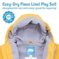 thumbnail image 4 of Jan & Jul Kids Girls Cozy-Dry Waterproof Play Suit - (Terrazzo - 2T), 4 of 7
