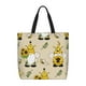 thumbnail image 1 of Balery Gnomes Bees And Sunflowers Bolsa de Mano para Mujeres con Cremallera, Bolsa de Gimnasio con Compartimentos, Bolsa para Laptop, Bolsa para Trabajo, 1 of 7