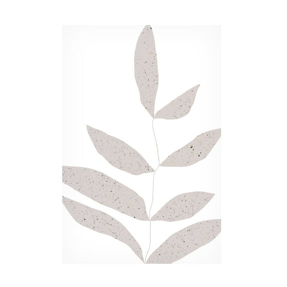 Trademark Fine Art uplusmestudio Delicate Leaves Canvas Wall Art