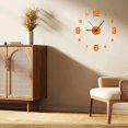 thumbnail image 5 of Reloj Digital de pared para sala de estar, pegatina de espejo acrílico para jardín grande, decoración para dormitorio, 5 of 5
